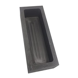LLF Gold Silver Graphite Ingot Mold Mould Crucible for Melting Casting Refining (180x70x50MM(5.5kg Gold / 3kg Silver))