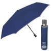 PERLETTI Umbrella Blue Reflector Men Women Mini Automatic Handbag Windproof
