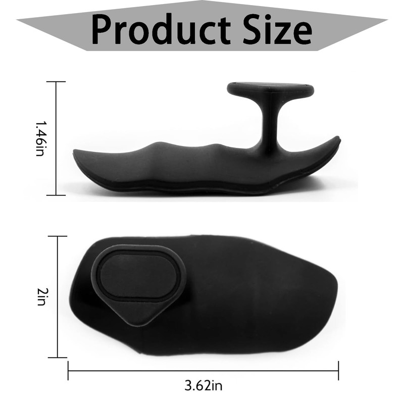Non-Slip Gym Gloves - Rubber Anti-Slip Ergonomic Workout Gloves for