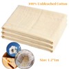 ATPWONZ 39 SqFt Natural Cotton Ultra Fine Cheesecloth Unbleached Mesh