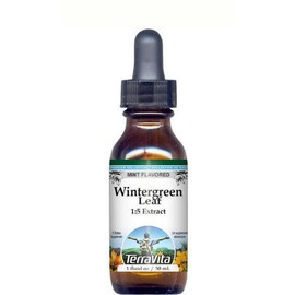 Wintergreen Herb Glycerite Liquid Extract (1:5) - Mint Flavored (1 oz, ZIN: 517147) - 3 Pack