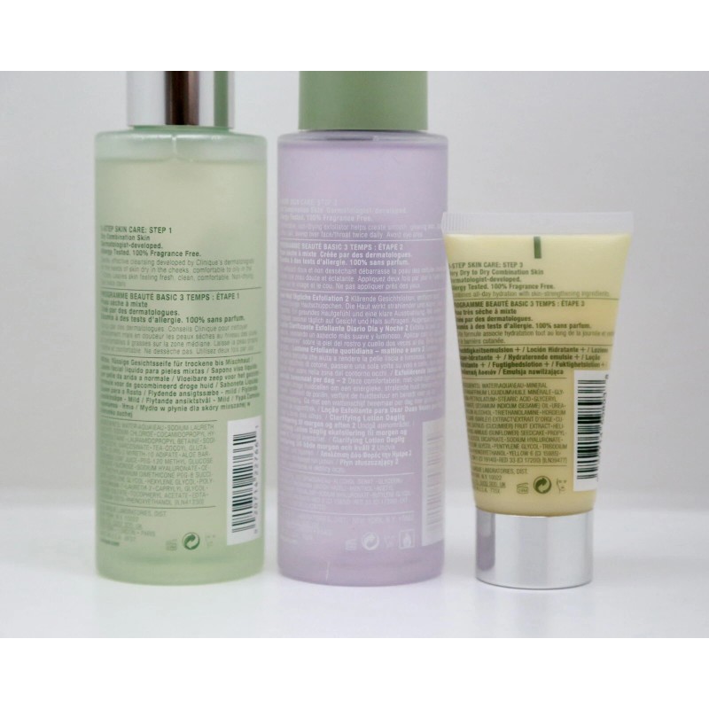 Clinique Dry Combination 3-Step Creates Great Skin