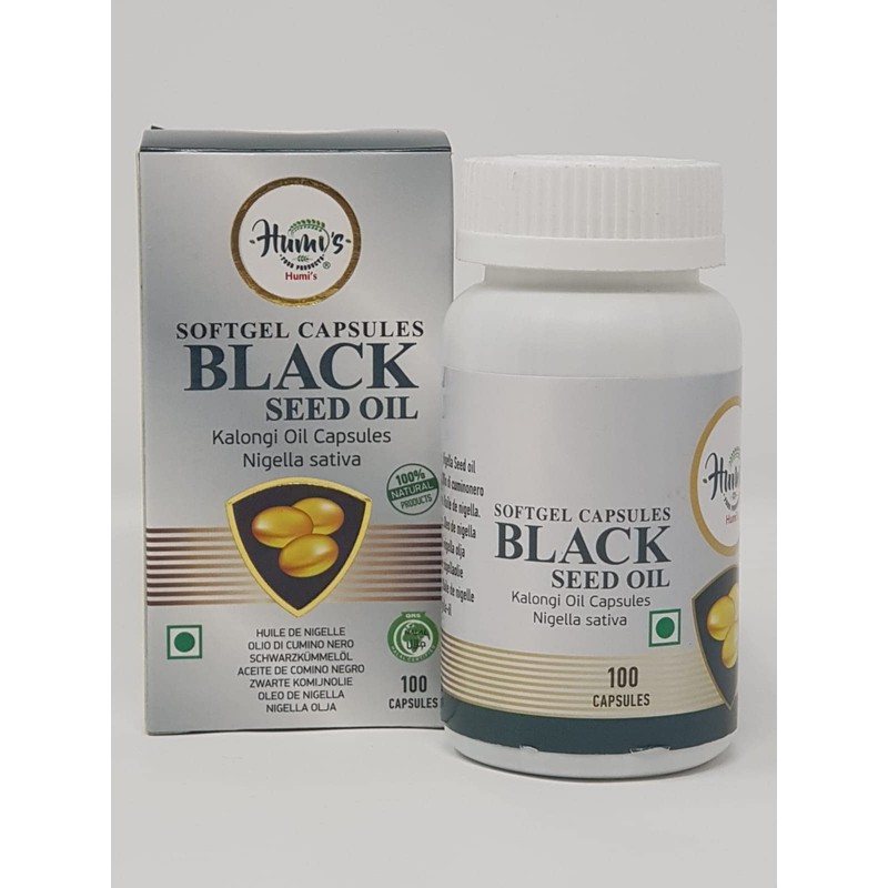 BLACKSEED Oil Capsules |Cold Pressed| Strong 500MG Capsules| 98 to