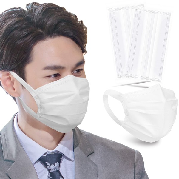 Wide Ear Straps, Non-woven Mask, Won't Hurt Your Ears, Individually