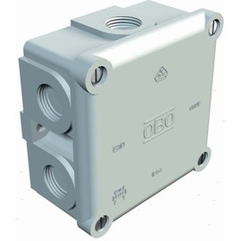 Obo-bettermann System conex. FIJ. – JUNCTION BOX WATERPROOF/or IP54 B10 M Vacia Duroplast