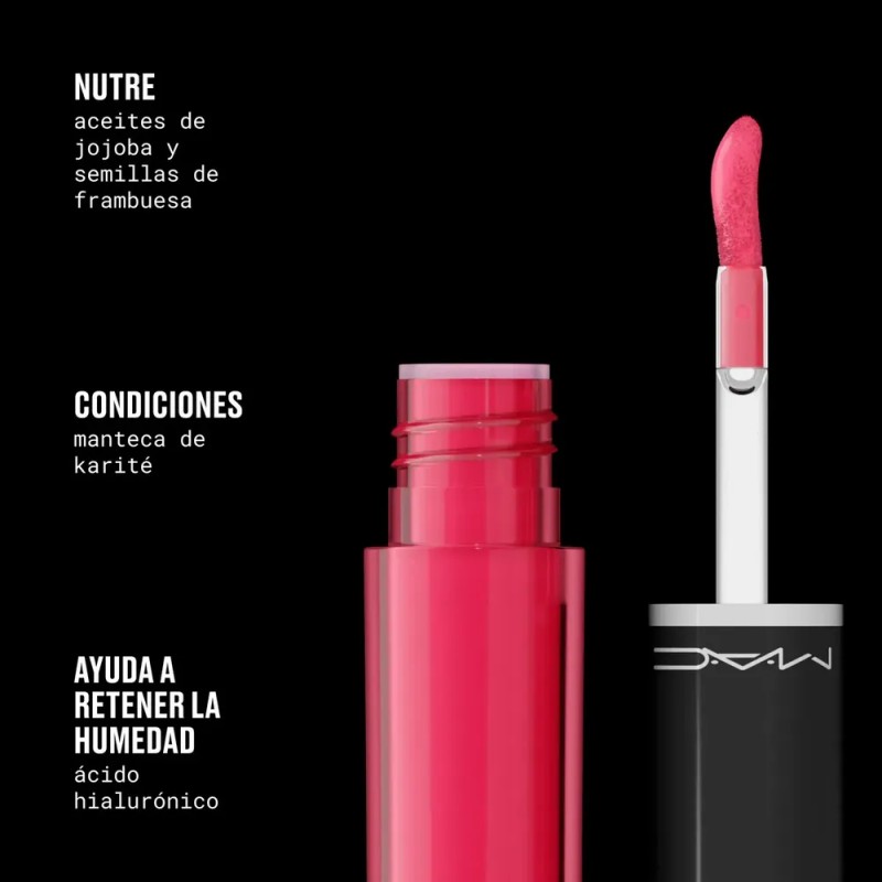 Tinta para Labios MAC Lustreglass Staingglass | Traffic | Glass-Shine