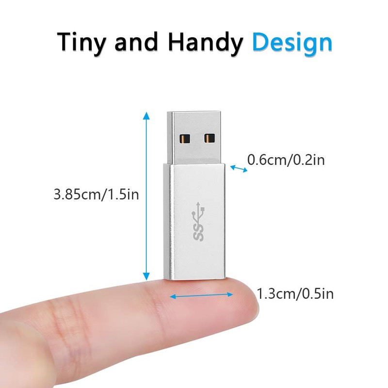 Electrop USB-C to USB-A Adapter (2 Pack) - Type A