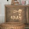 FINGERINSPIRE Love Birds Tree Branches Stencil 29.7 x 21 cm