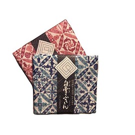 Shirayuki Dish Towel, Shirayuki Yuzen Dish Towel, Hawaiian Quilt, 2 Color Set (Ocean Blue, Hibiscus)