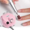 Amoladora De Uñas Profesional 35000 Rpm Color Rosa Pálido