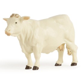 Charolais Cow, This Item is Bulk Packed, it has no Retail Packaging, Made of Durable Plastic.