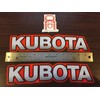 JailBreakYourTractor Decals 2 Sticker Set OEM KUBOTA Compatible Logo Tractor