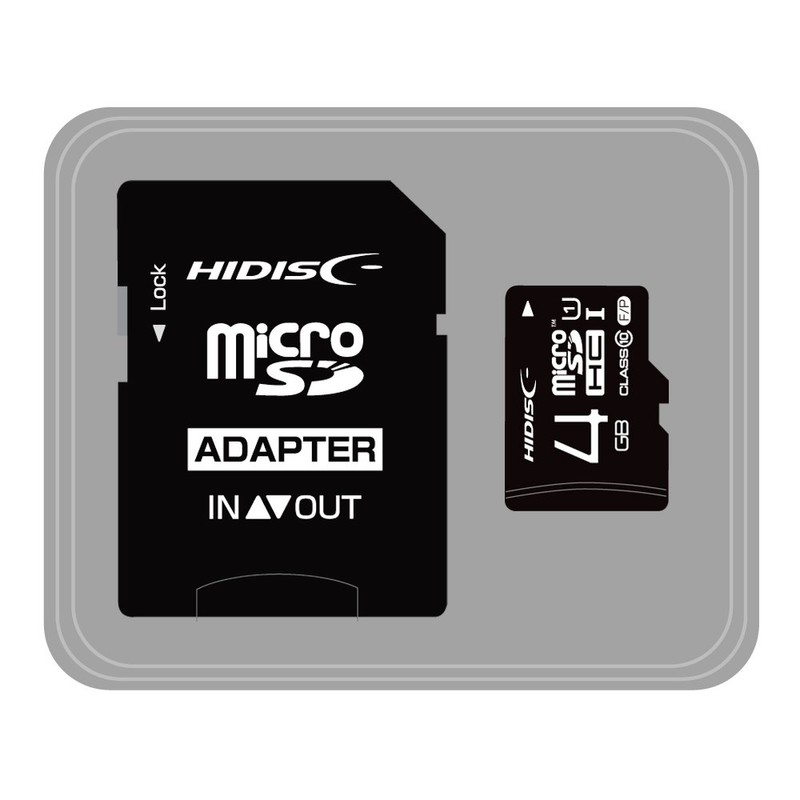 MAG-LAB HDMCSDH4GCL10UIJP3 Micro SDHC Card 4GB CLASS10 UHS-1 Compatible with