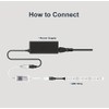 TOPXCDZ RGBW Smart Bluetooth Controller for LED Strips, Phone App,