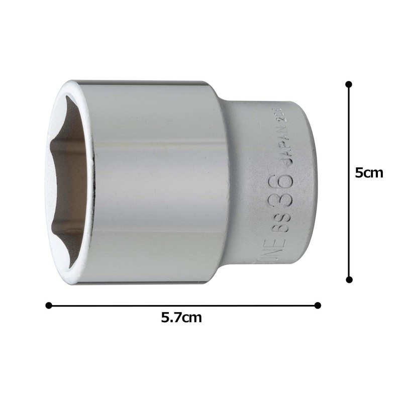 Tone Socket (6 Angle) 6S-36 Insertion Angle 0.7 inch (19.0