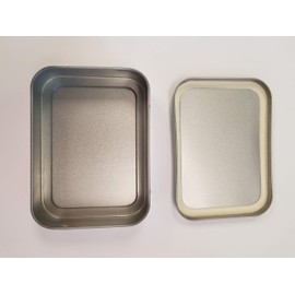 Best Glide ASE Large Survival Kit Tin Silver 2 Pack (Tins Only)