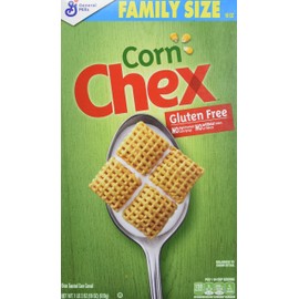 Chex CornBreakfast Cereal, Gluten Free, 18 oz (Pack of 8)