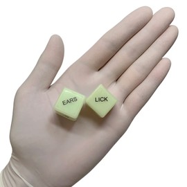 EDEN H Dice, Set of 2, Love Dice, Game, Funny Stimulation, Change of Mood, Humor [E543R]