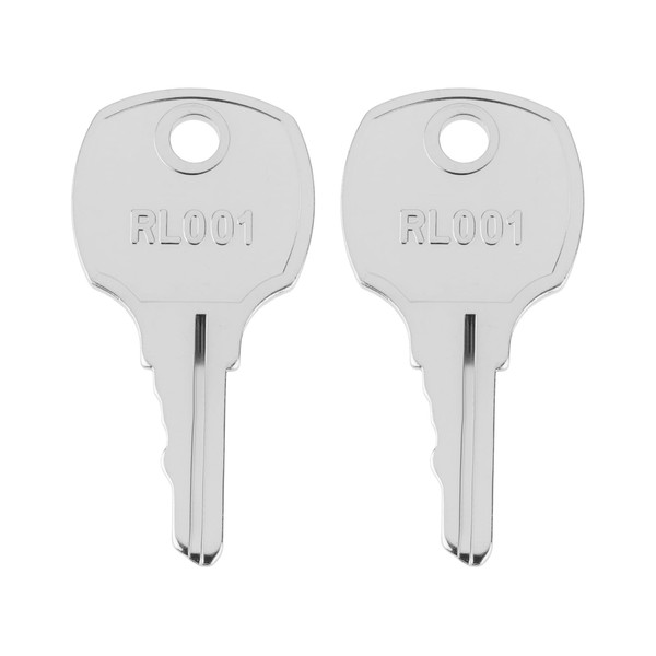 ECSiNG Pack of 2 washing machine keys, 70155601 RL001, compatible