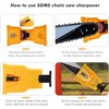Chain Saw Sharpener,14/16/18/20 inch Chainsaw Teeth Sharpener, chain saw sharpener