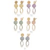 JewelVOX Women's Earrings, Titanium Post, Openwork, Lace, Hypoallergenic, Stylish, Adult
