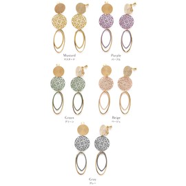 JewelVOX Women's Earrings, Titanium Post, Openwork, Lace, Hypoallergenic, Stylish, Adult