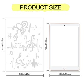 MAYJOYDIY Music Note Rhinestone Iron on Hotfix Rhinestone Heartbeat Transfer Applique Heat Transfer Decal Clothing Repair Crystal Patch for Clothing Shoes Bags Hats Decoration DIY Craft