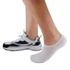 SIXDAYSOX White No Show Cotton Socks Mens 8 Pairs Ondo