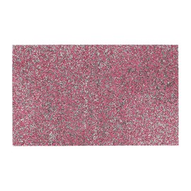 UTALIND 1 Pcs Glitter Nail Table Mat Soft Nail Hand Rest for Nail Cushion Pad, Washable Nail Desk Pad, Pink