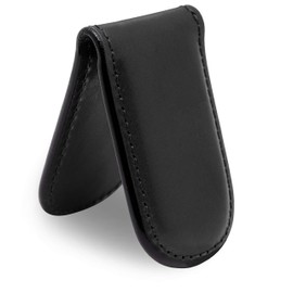 Bosca Men's Money Clip, Black