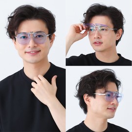 Neo Contrast Clip-on Sunglasses, Night Driving, Sunglasses, Wear Over Glasses, Lens, Day and Night, Unisex, Driving, Sports, CLIPON, Neo Contrast (Non-Dimmable) Size LL