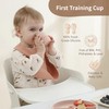Moonkie Silicone Baby Cup 4 Months+ | Open Training Drinkware