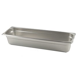 GVK ECO GN Gastronorm Container 2/4 100 mm Deep Stainless Steel