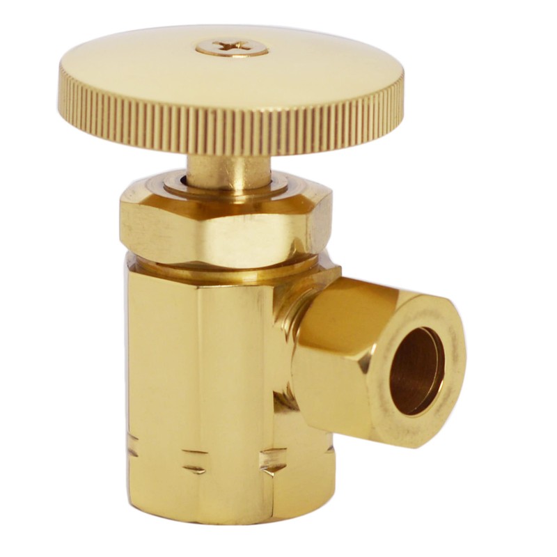 Westbrass D103KBN-01 1/2" IPS x 3/8" OD x 20" Bullnose
