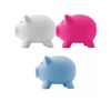 Piggy Bank PVC Soft Body Vibrant Colour Novelty Money Box