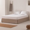 90 x 190/200 cm Bed Frame 90 cm Brown
