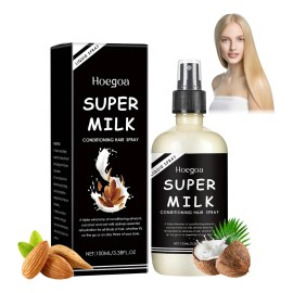 Prebase Acondicionadora Super Milk Lush, Para Todo Tipo De C