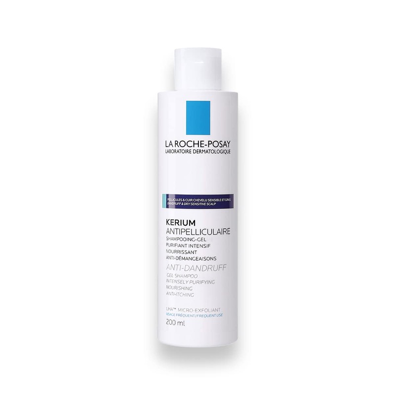 La Roche-Posay Shampoo Anti-Caspa para Cuero Cabelludo Sensible La Roche