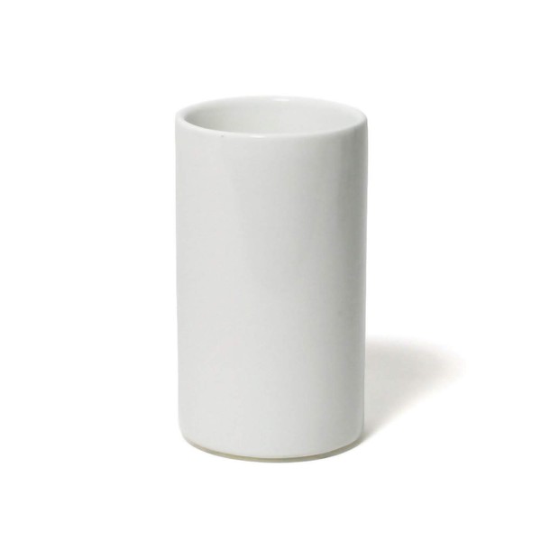 Jonathan Adler Lacquer Bath Tumbler, One Size (Pack of 1), White