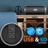 Pyle Wireless Portable Bluetooth Boombox Speaker – Rechargeable Music Barrel