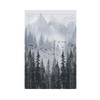 Tewujay Light Switch Cover Plate Misty Forest Nature Tree Mountain