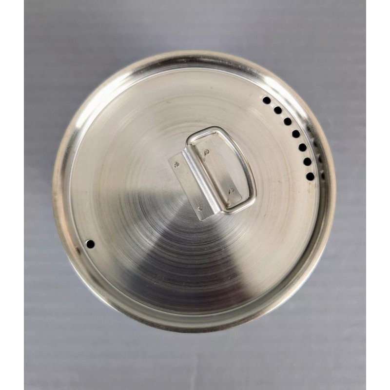 GSI Outdoors Cooking Pot Glacier Stainless Steel w/Retractable Handle &