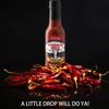 NUCLEAR HELL HOT PEPPER SAUCE| Made with Jalapeno Peppers| Crafted