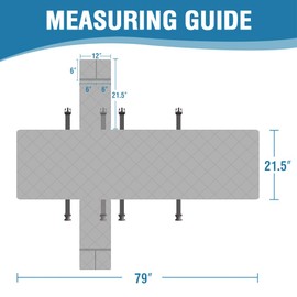 H.VERSAILTEX Large Office Chair Cover Water Resistant Chair Covers with Arms Computer Desk Chair Covers with Non Slip Buckle High Back Universal Executive Boss Chair Covers Washable, Brown/Beige