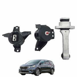 SHOWSEN 3PCS A71204 A71200 A71201 Engine Motor Mount & Transmission Mount Set Compatible with 2015-2021 Kia Sedona 3.3L V6 Replacement 21810-A9000