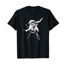 The Ghost Samurai Warrior Anime Manga Bushido T-Shirt