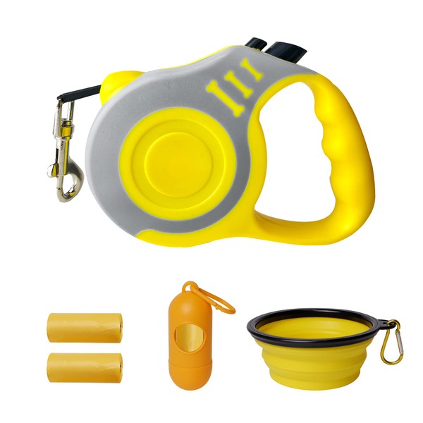 LIEVUIKEN Retractable Dog Leash Automatic Telescopic Tractor Dog Tape, Pet