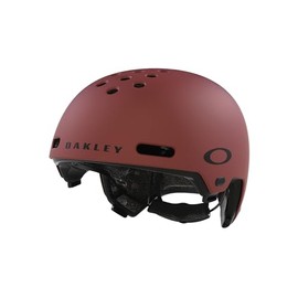 Oakley Unisex Street1 Skate Helmet, Matte Iron Red, Large