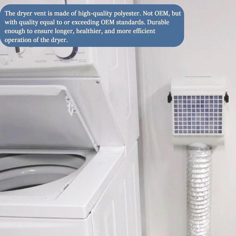 Polyester Dryer Vent Filters Replacement for Better Vent Indoor Dryer