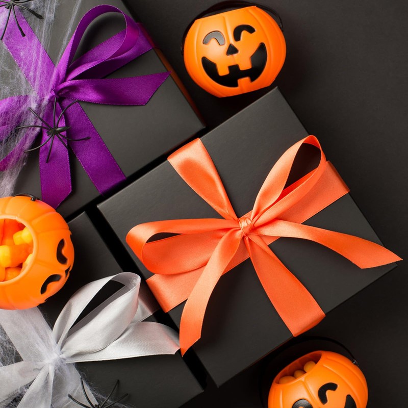 Vanhench 48"x1500"(125') Black Wrapping Paper, Birthday Wrapping Paper, Solid Color